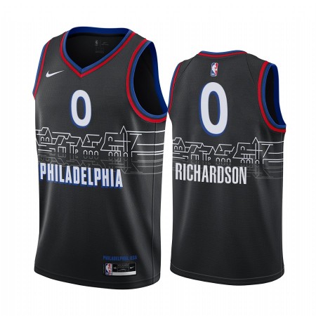 Maglia NBA Philadelphia 76ers Josh Richardson 0 2020-21 City Edition Swingman - Uomo